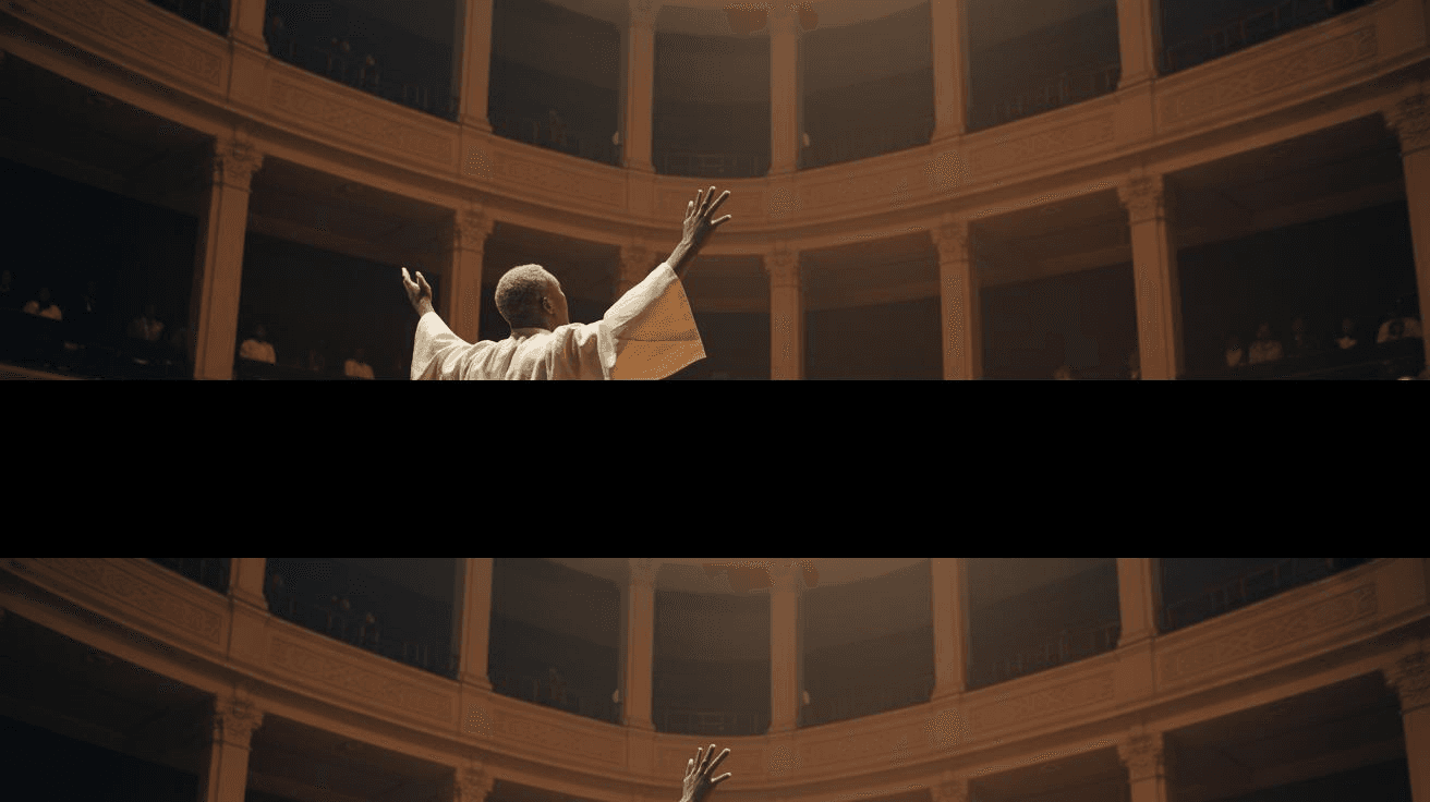 Vue panoramique du concert
